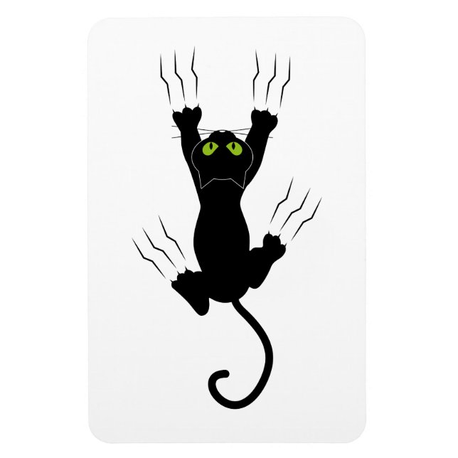 Íman marcas de unhas de gatos (Vertical)