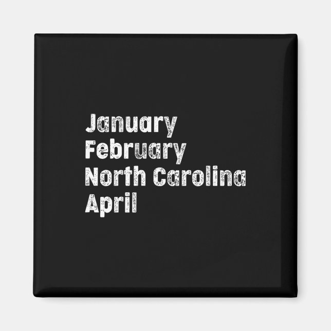 Íman March North Carolina Team Bysketbyll (Frente)