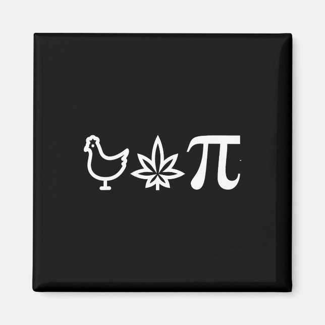 Íman Marcha de Números de Matemática do Pie de Pote de  (Frente)