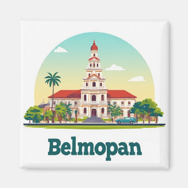Íman Marco da Cidade de Belmopan (Frente)