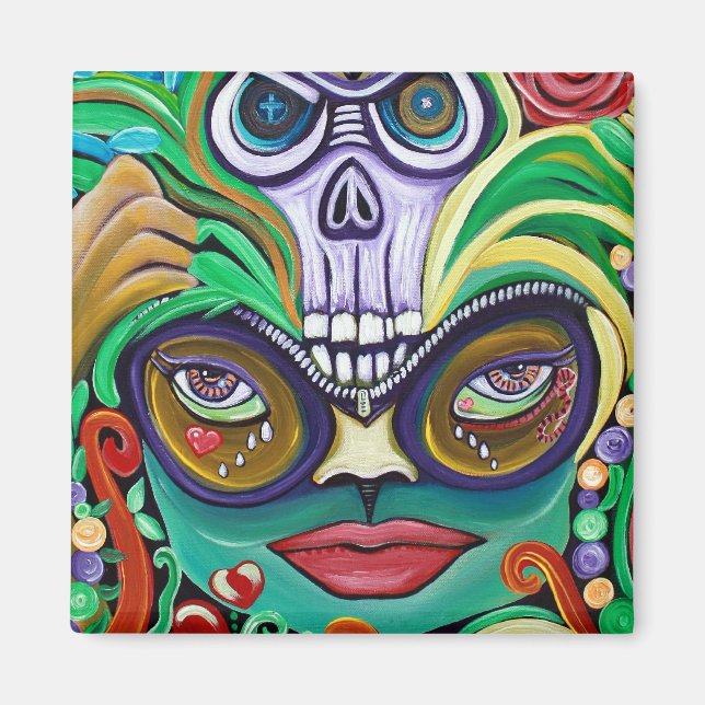 Íman Mardi Gras Art (Frente)
