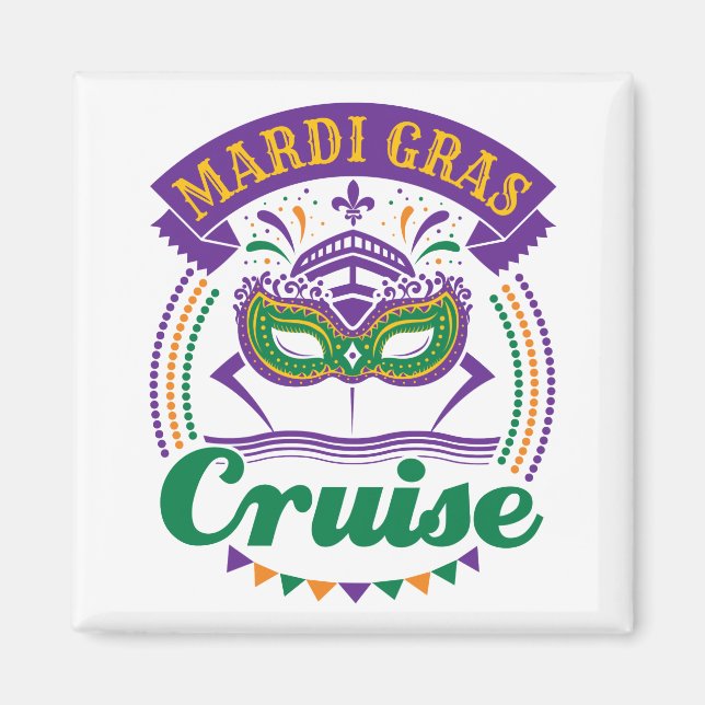 Íman Mardi Gras Cruise (Frente)