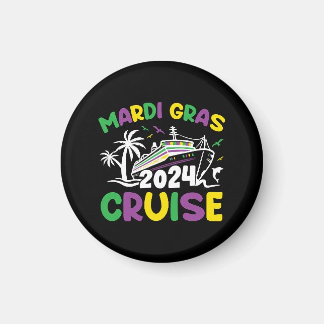 Íman Mardi Gras Cruise Squad (Frente)