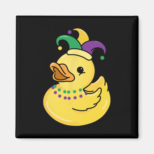 Íman Mardi Gras Duck (Frente)