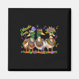 Íman Mardi Gras Duck Carnival Costume Louisiana Men War