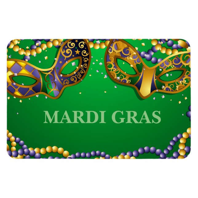 Íman Mardi Gras Magnet (Horizontal)
