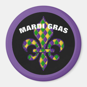 Íman Mardi Gras Magnet