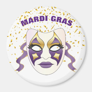 Íman Mardi Gras Magnet