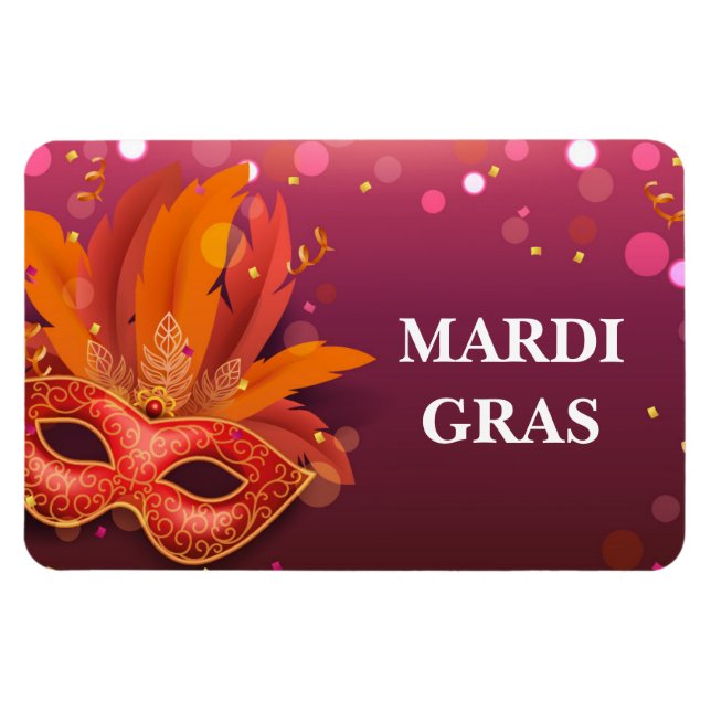 Íman Mardi Gras Magnet (Horizontal)