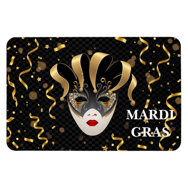 Íman Mardi Gras Magnet (Horizontal)