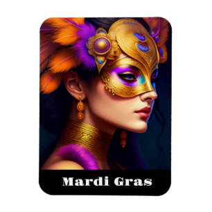 Íman Mardi Gras Magnet