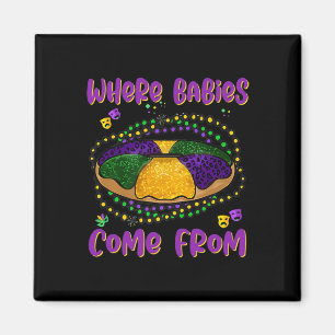 Íman Mardi Gras Onde Bybies Vêm Do Rei Bolo 1