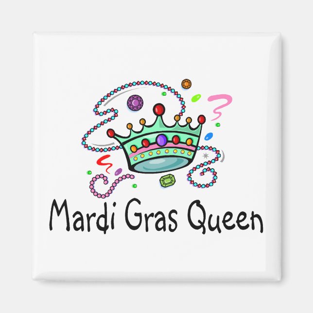 Íman Mardi Gras Queen (Frente)