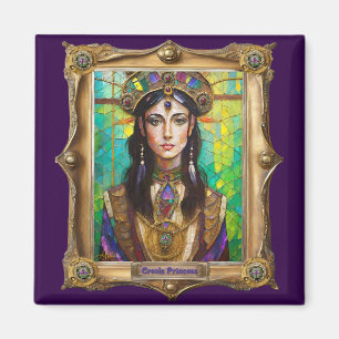 Íman Mardi Gras Realm Retratos - A Princesa Crioula