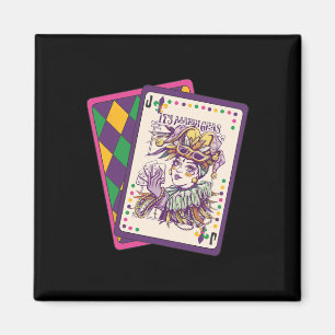 Íman Mardi Gras Tarot Card Louisiana Mardi Gras Q