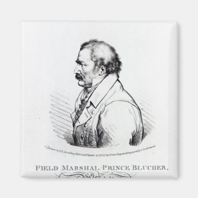 Íman Marechal Príncipe Blucher de Wahlstadt (Frente)