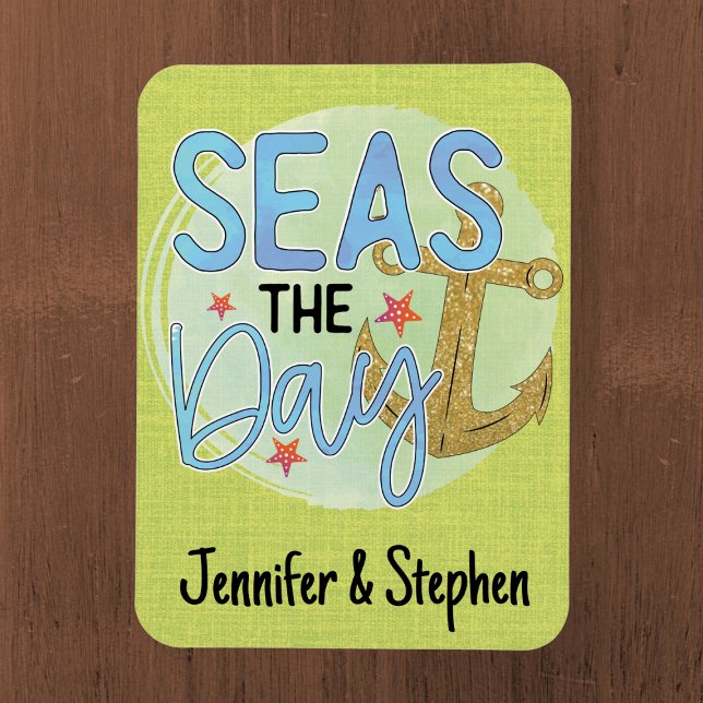 Íman Mares Verdes Personalizados no Magnet Dia da Porta (Criador carregado)