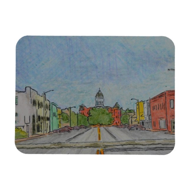 Íman Marfa, Texas Magnet (Horizontal)