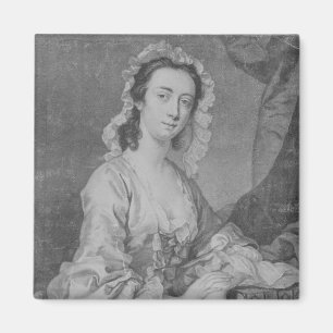 Íman Margaret Woffington, gravado pelo júnior de John