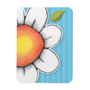 Íman Margarida Joy Blue Premium Magnet