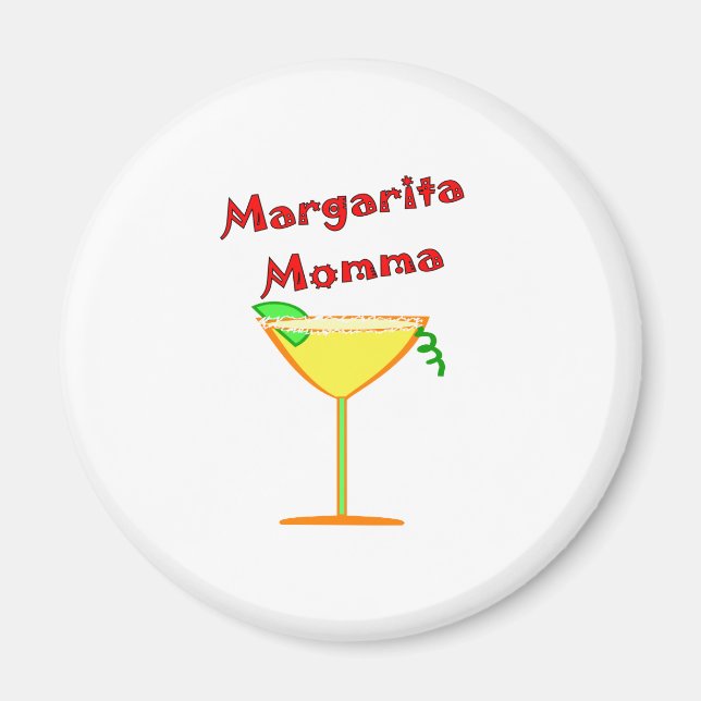 Íman Margarita MOMMA T-Shirts e presentes (Frente)