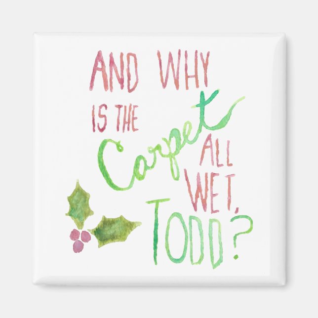 Íman Margo Holiday Magnet (Frente)