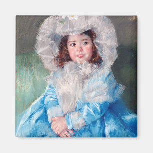 Íman Margot em azul, Mary Cassatt