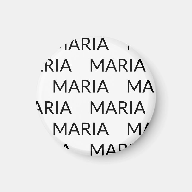 Íman MARIA nome Magnet (Frente)