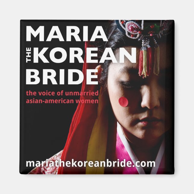Íman Maria The Coreano Bride Magnet (Frente)