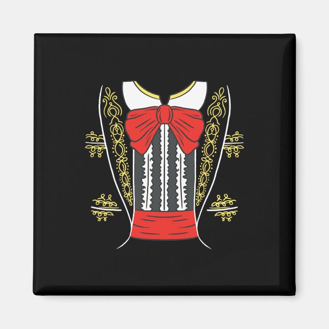 Íman Mariachi Charro Costume Mexicano Para Cinco De May (Frente)