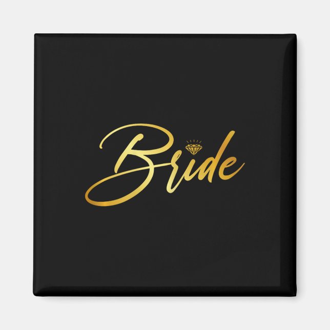 Íman Marido De Noiva E De Noiva E Mulher Que Correspond (Frente)
