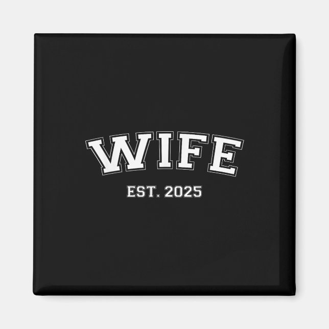 Íman Marido E Mulher Est 2025 Recém-Casados Lua de Mel  (Frente)