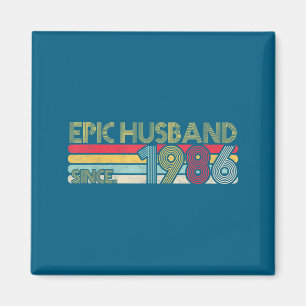 Íman Marido Épico Vintage Desde Design de 1986