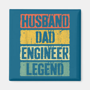 Íman Marido Pai Engenheiro Lenda Pais Design