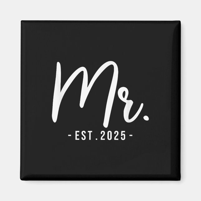 Íman Marido Sr. Est 2025 Casado Partido Bridal B (Frente)