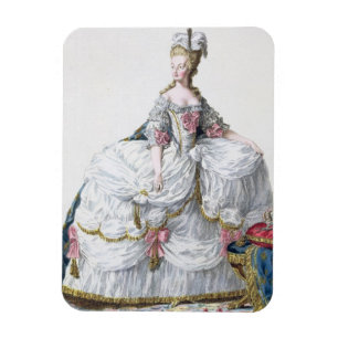 Íman Marie Antoinette (1752-93) 'de DES Estam de