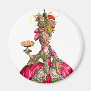 Íman Marie Antoinette e Peacock Magnet