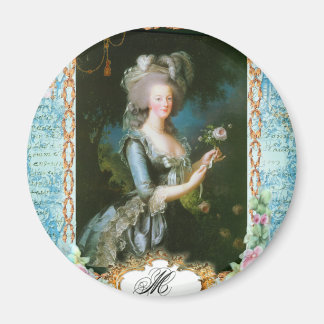Íman Marie Antoinette e Rosas Rosa