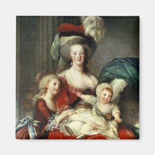 Íman Marie-Antoinette e suas quatro crianças, 1787