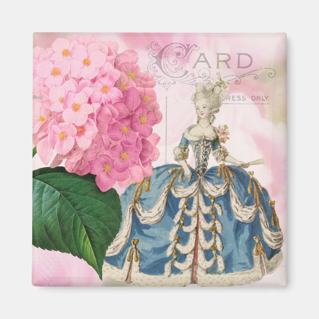 Íman Marie Antoinette Square Magnet (Frente)