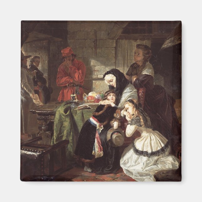 Íman Marie-Antoinette's (1753-93) Final Adieu à Da (Frente)