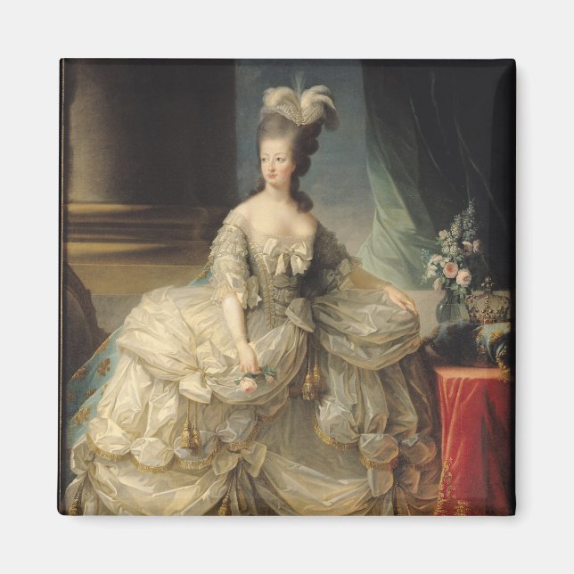 Íman Marie Antonette Queen, França, 1779 (Frente)