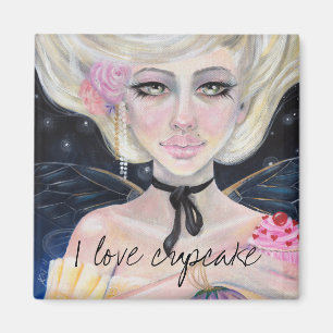 Íman Marie Antonieta e o cupcake de cereja