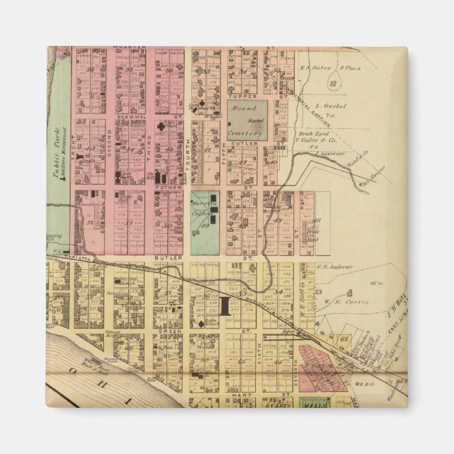 Íman Marietta, Ohio (Frente)