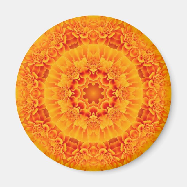 Íman Marigold Mandala (Frente)