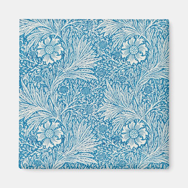 Íman Marigold por William Morris, Flores de Jardim Vint (Frente)