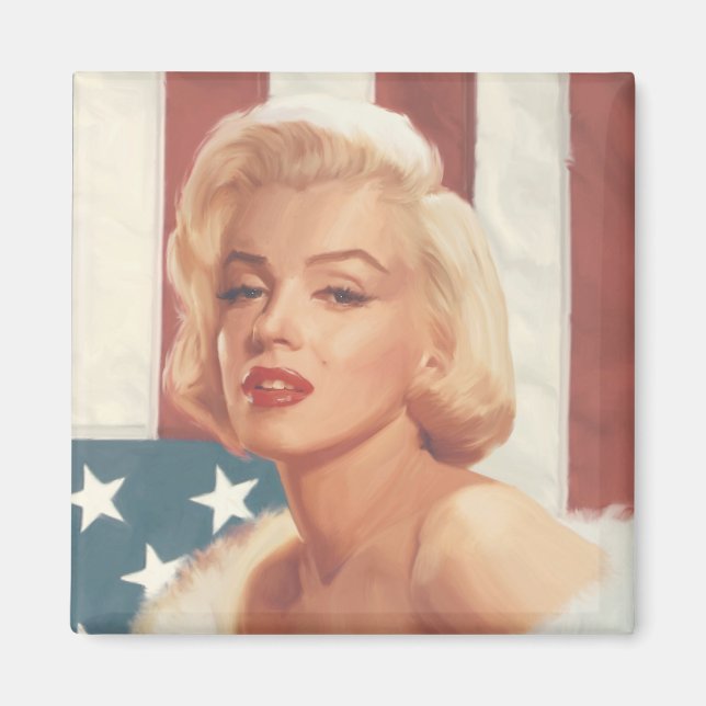 Íman Marilyn Flag (Frente)
