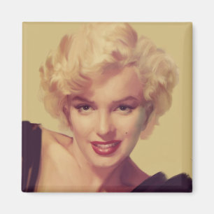 Íman Marilyn no preto
