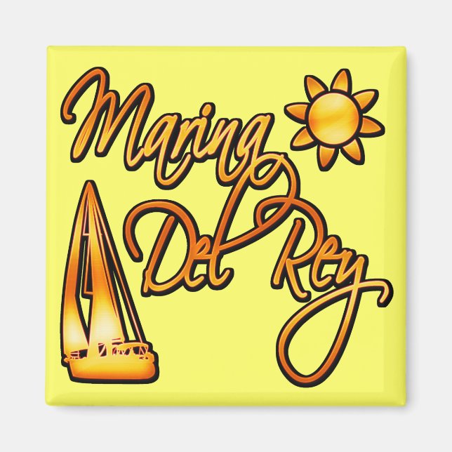 Íman Marina Del Rey (Frente)