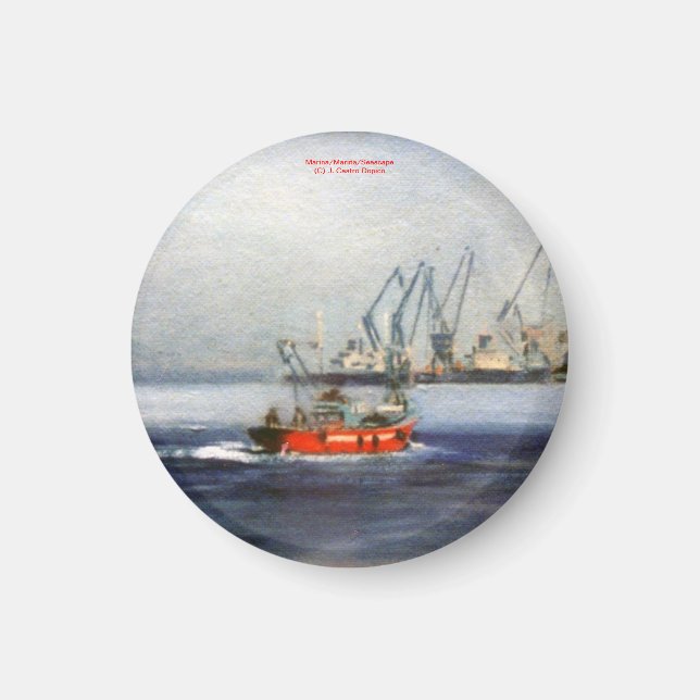 Íman Marina/Mariña/Seascape (Frente)